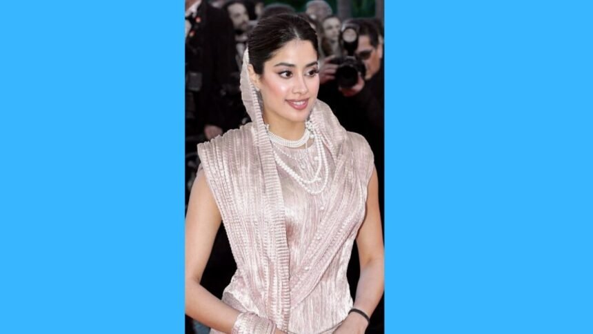 Janhvikapoor At Cannes film festival