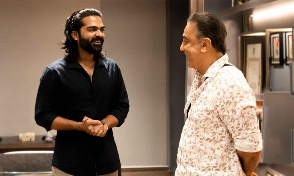 Kamalhaasan and Simbu in ThugLife Movie
