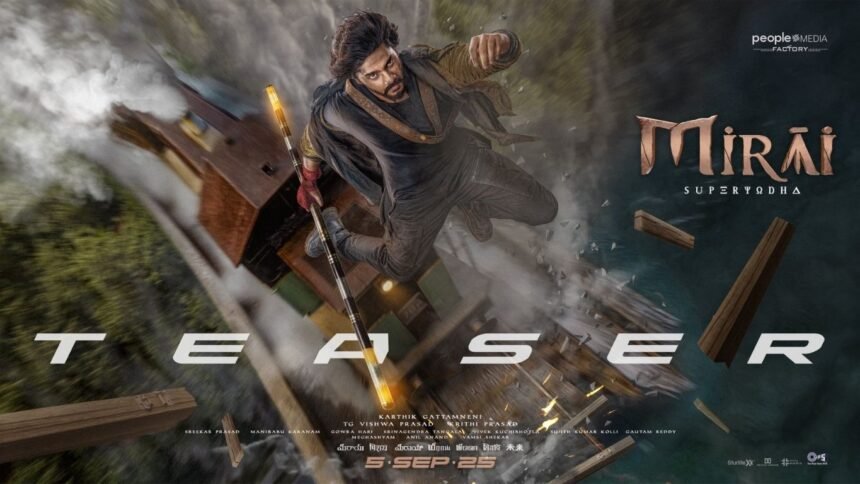 TejaSajja Mirai movie teaser