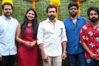 suriya46 movie pooja photos
