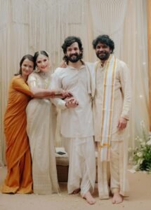 Akhil Akkineni and Zainab Wedding Nagarjuna and Akhil Photos