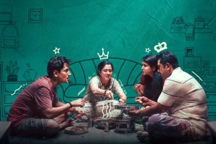 Siddharth, Sarath Kumar, Sri Ganesh, Arun Viswa, Shanthi Talkies 3 BHK