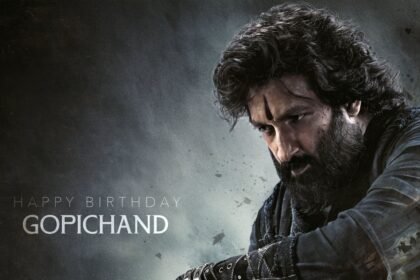 Gopichandh 33 Movie first Look Poster