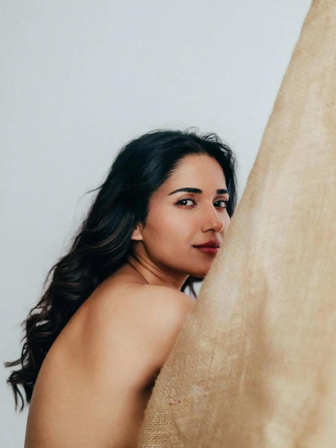 Ruhani Sharma Photo shoot with Gunny Sack
