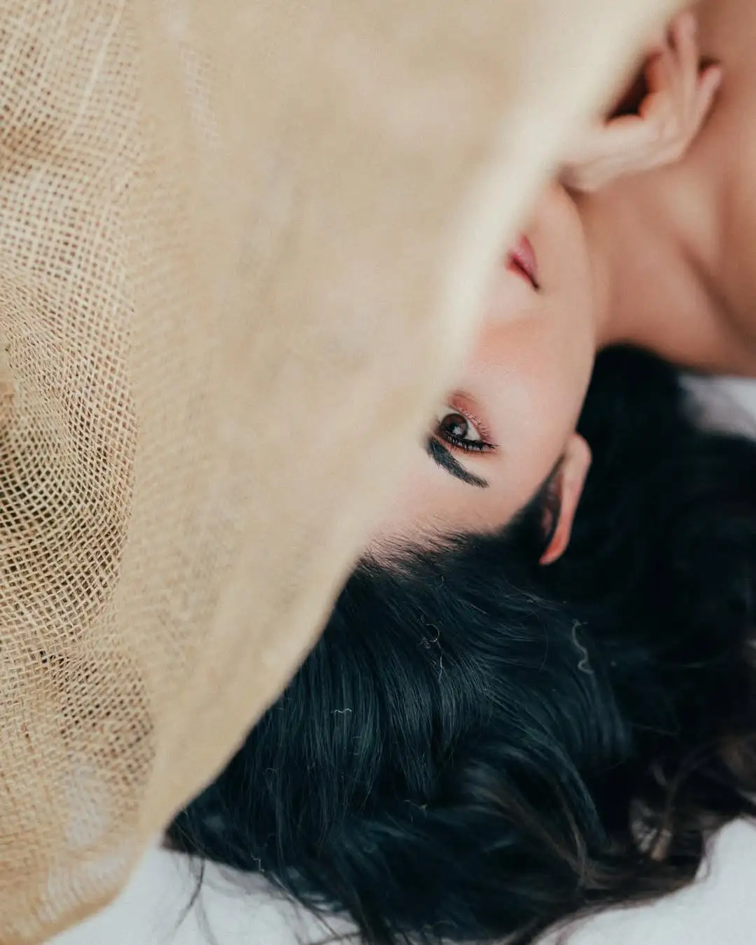Ruhani Sharma Photo shoot with Gunny Sack