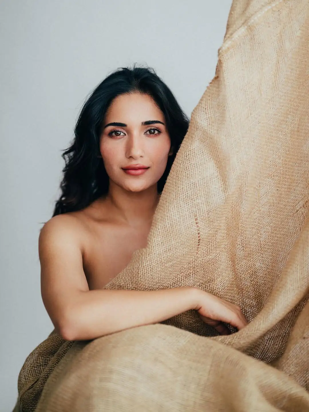 Ruhani Sharma Photo shoot with Gunny Sack