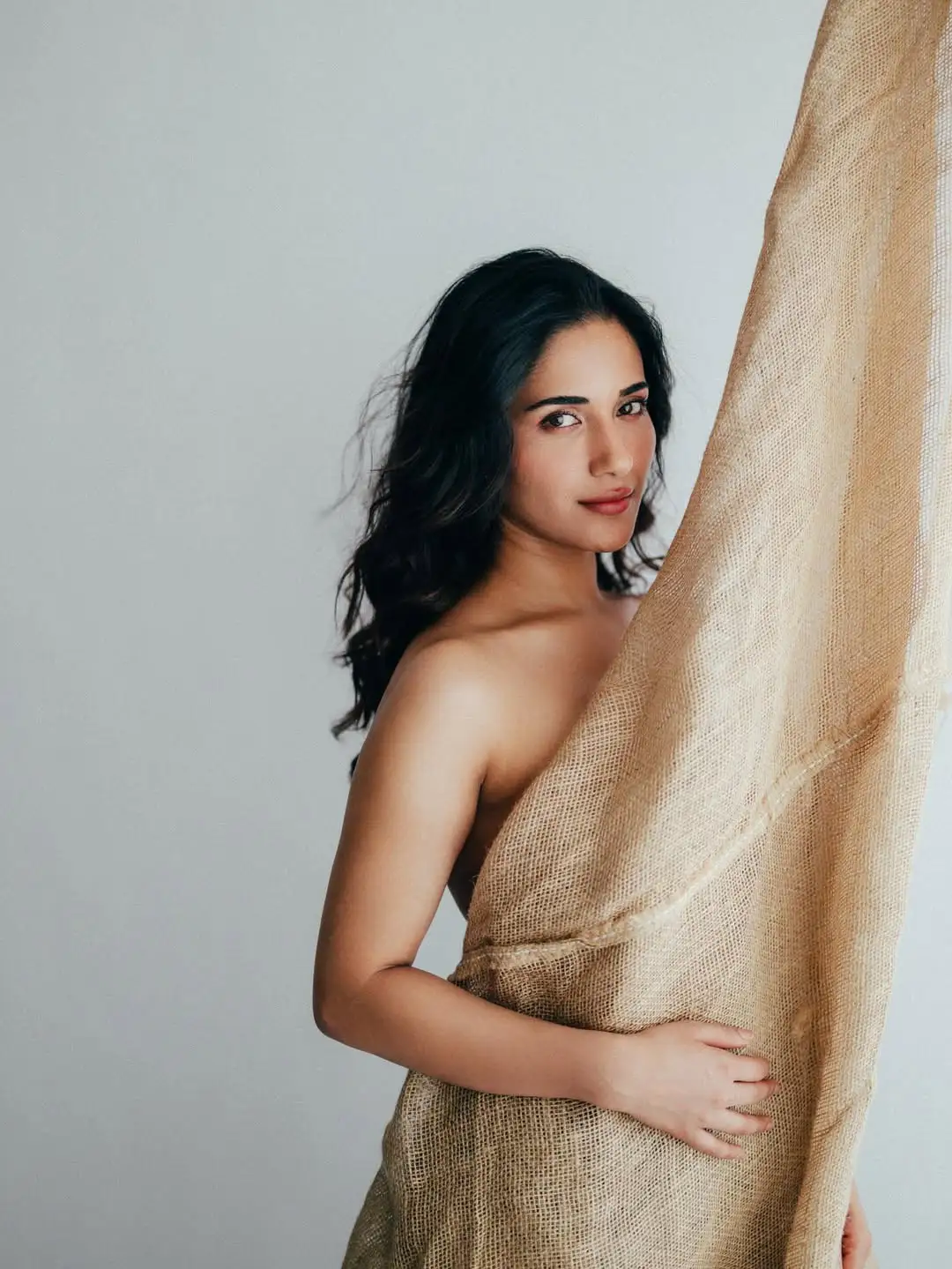 Ruhani Sharma Photo shoot with Gunny Sack