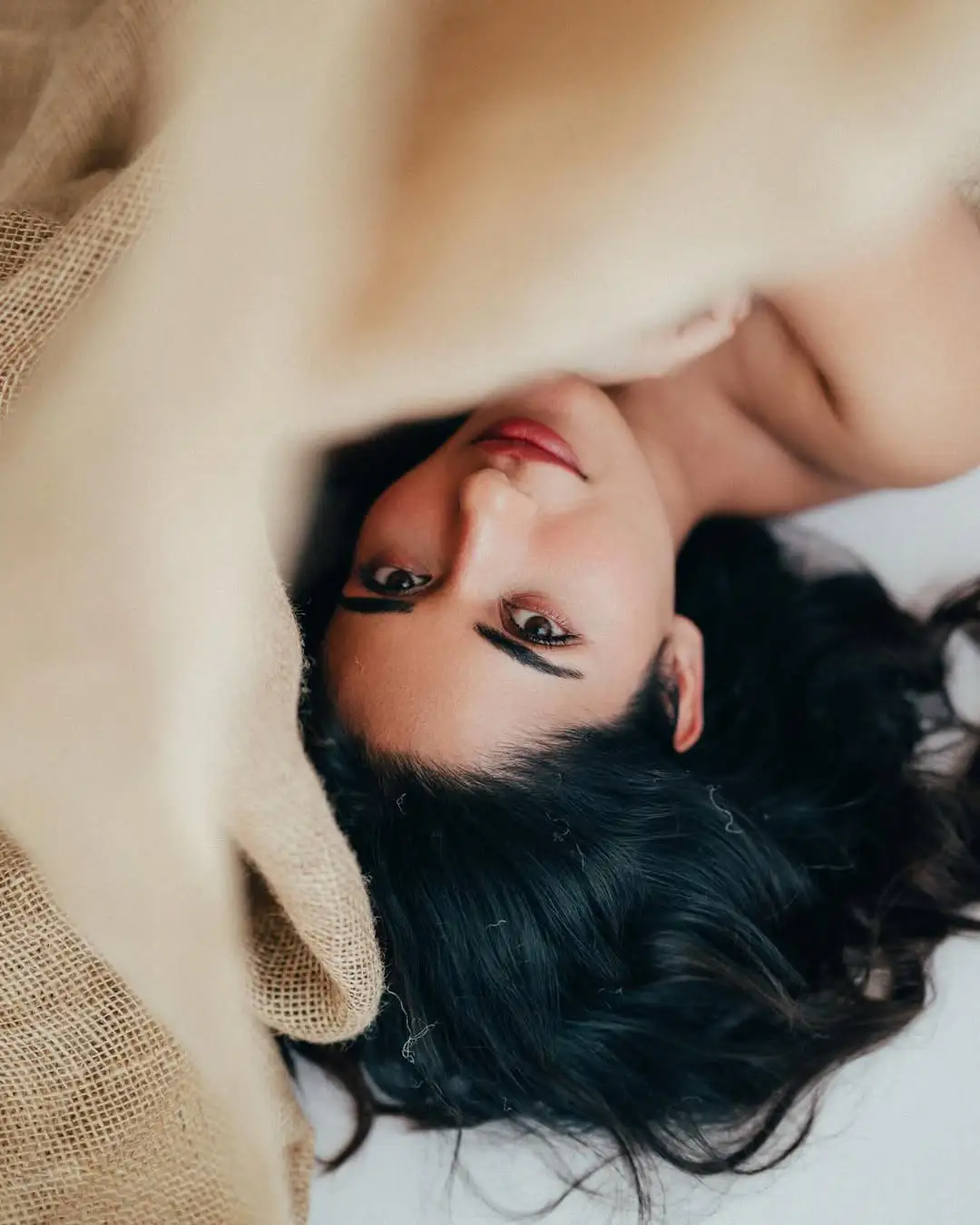 Ruhani Sharma Photo shoot with Gunny Sack