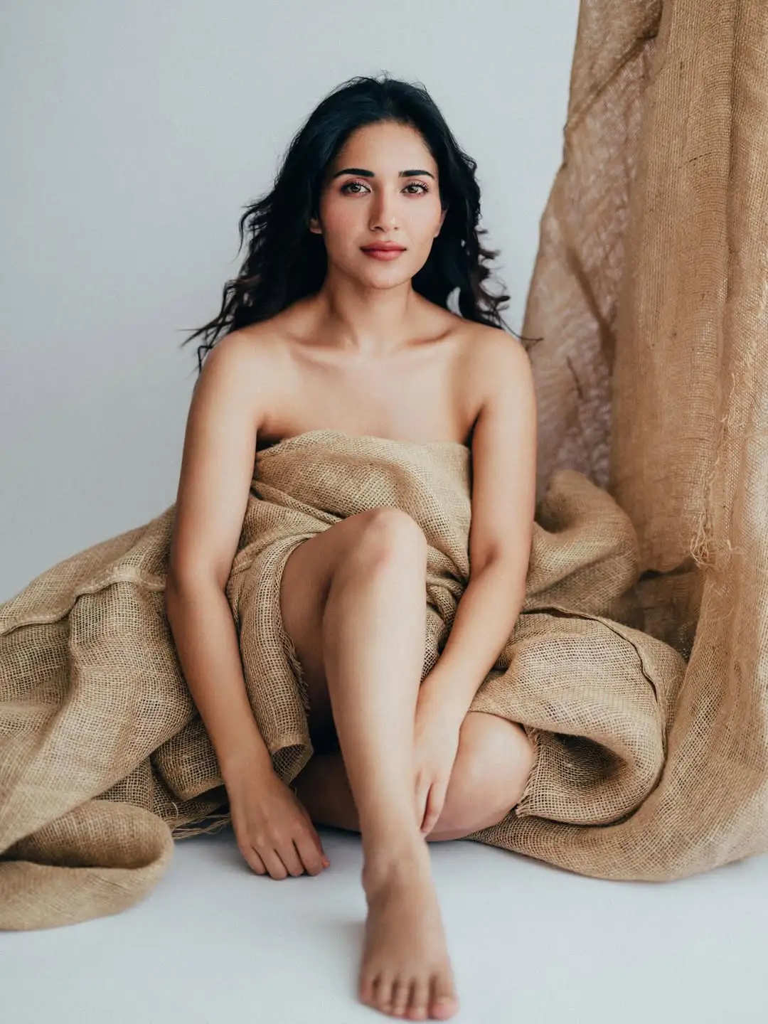Ruhani Sharma Photo shoot with Gunny Sack