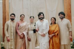 Akhil Akkineni Weds Zainab Wedding familyPhoto Akkineni FamilyPhoto 2025