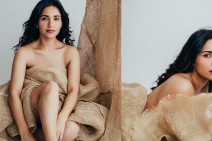 Ruhani Sharma Photo shoot with Gunny Sack