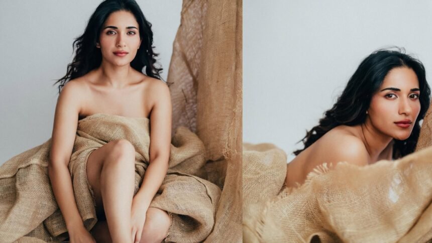 Ruhani Sharma Photo shoot with Gunny Sack