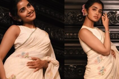 Anupama Parameswaran Shines in White Saree