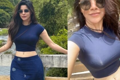 Divyabharathi Enjoying Vacation in Nature