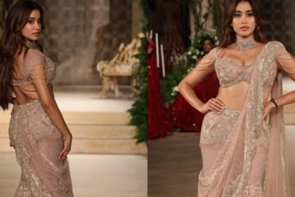Janhvi Kapoor Shines with Her Beauty