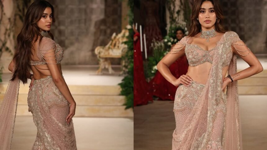 Janhvi Kapoor Shines with Her Beauty