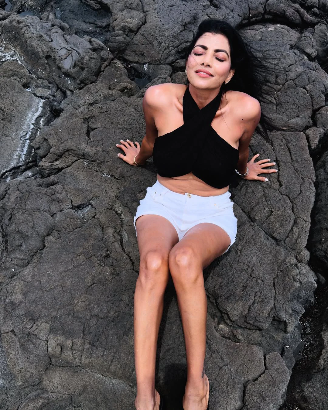 Lahari Shari Enjoying Vacation in Hawaii