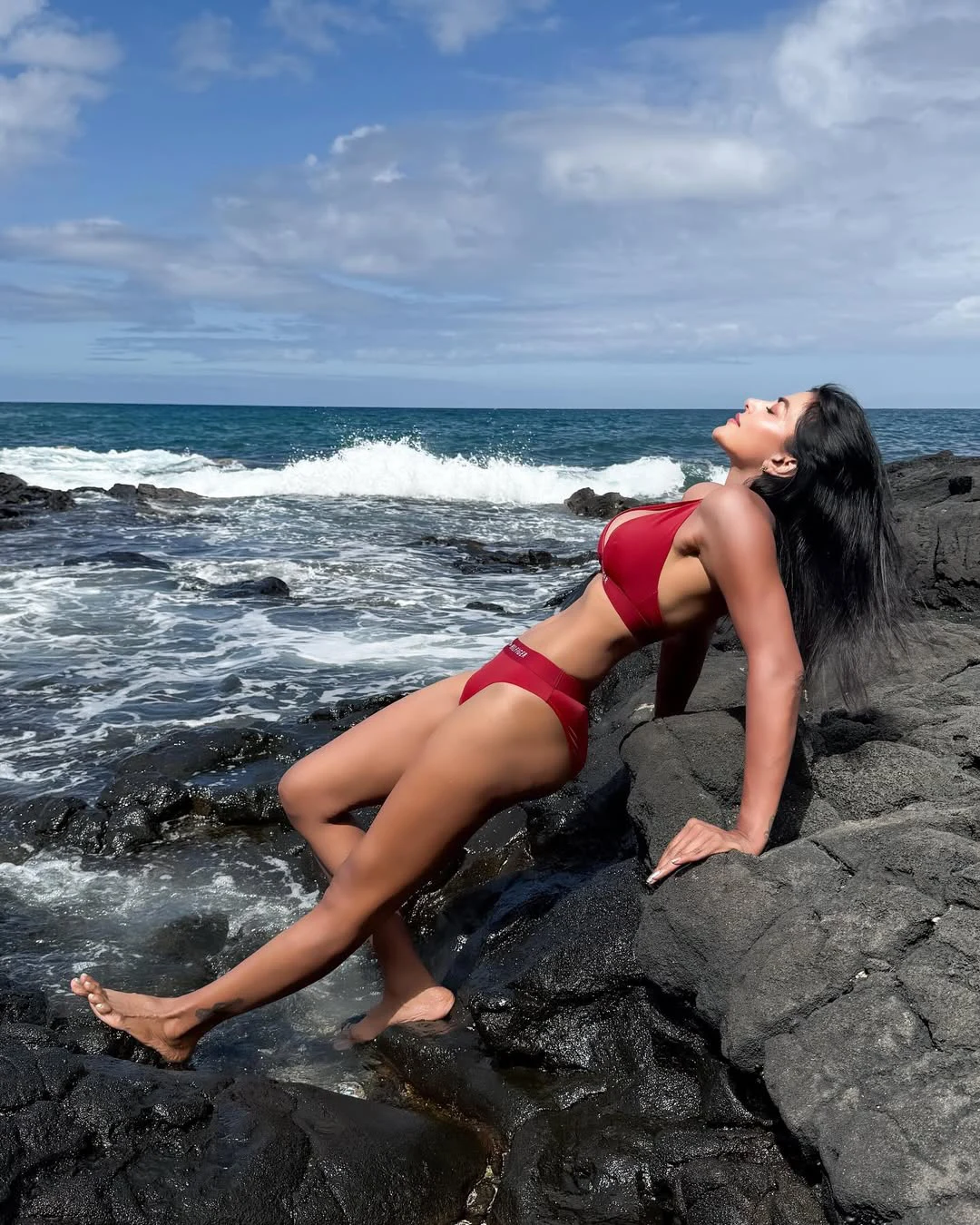 Lahari Shari Enjoying Vacation in Hawaii