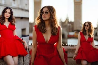 Raai Laxmi Enjoying Vacation in London