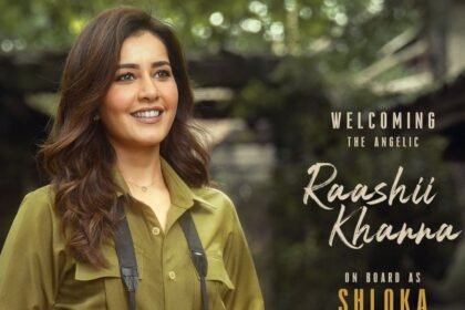 Raashiikhanna in pawankalyan UBS Movie