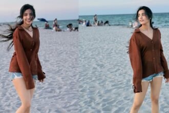 Shivani Nagaram Enjoying Beach Vacation