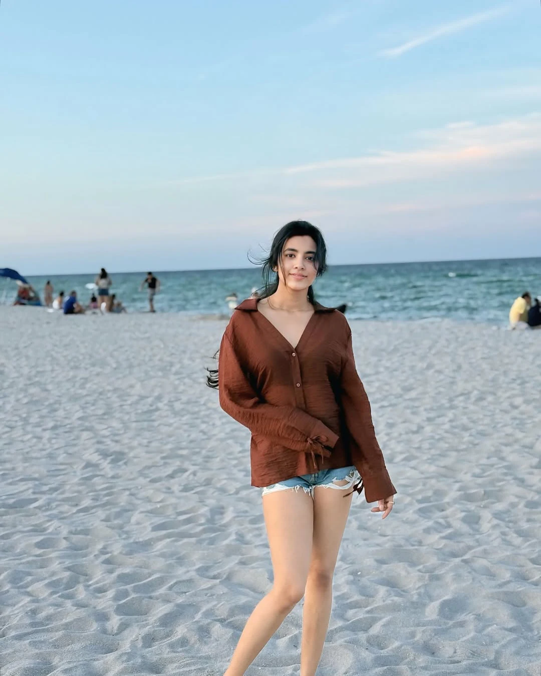 Shivani Nagaram Enjoying Beach Vacation