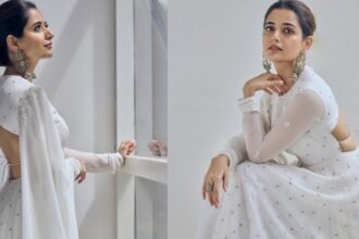 Ashika Ranganath Shines in White Dress