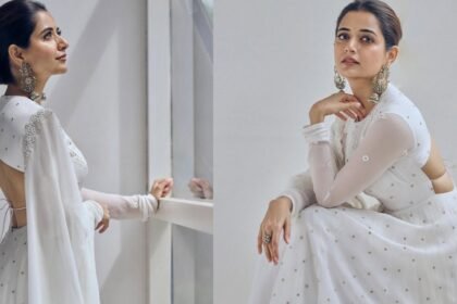 Ashika Ranganath Shines in White Dress