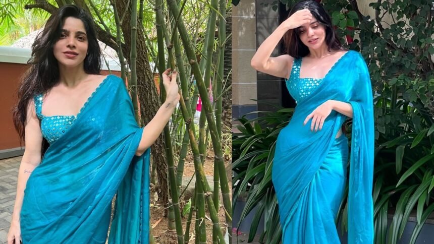 Divyabharathi Stunning Looks in Saree
