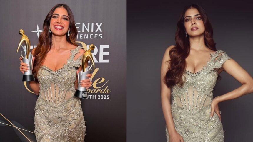 Malavika Mohanan Shines in Award Event