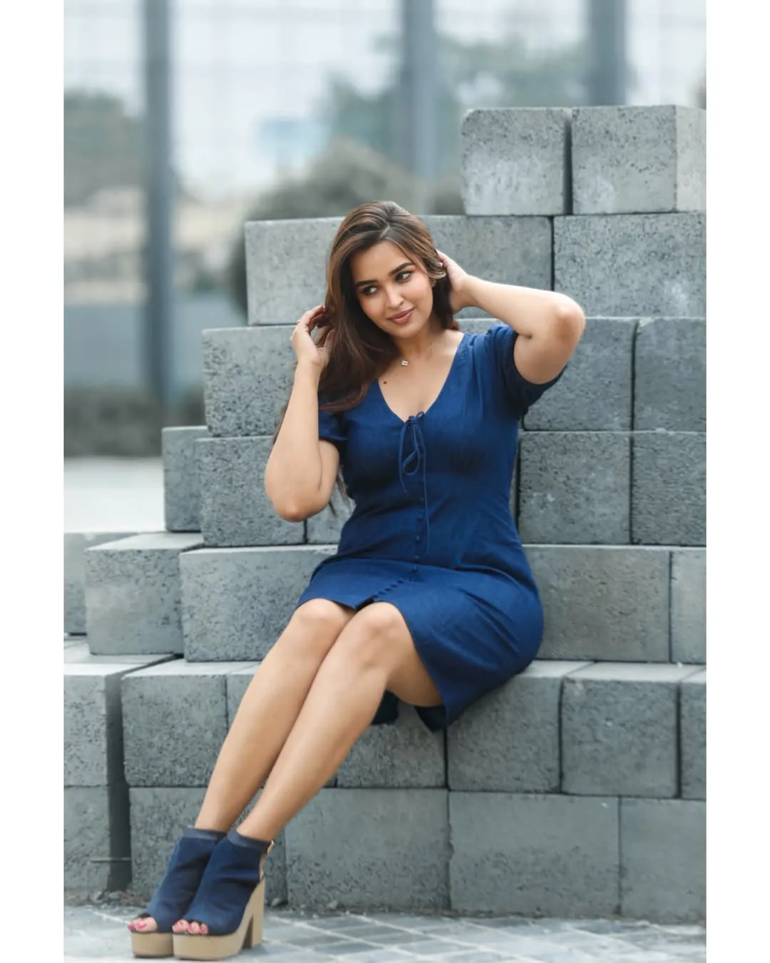 Pujiita Ponnada Simple Looks