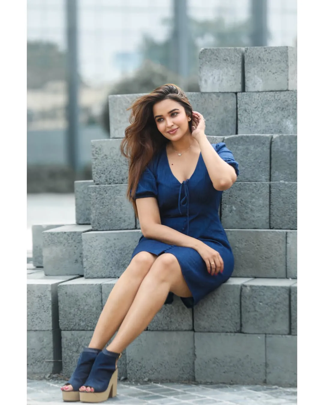 Pujiita Ponnada Simple Looks