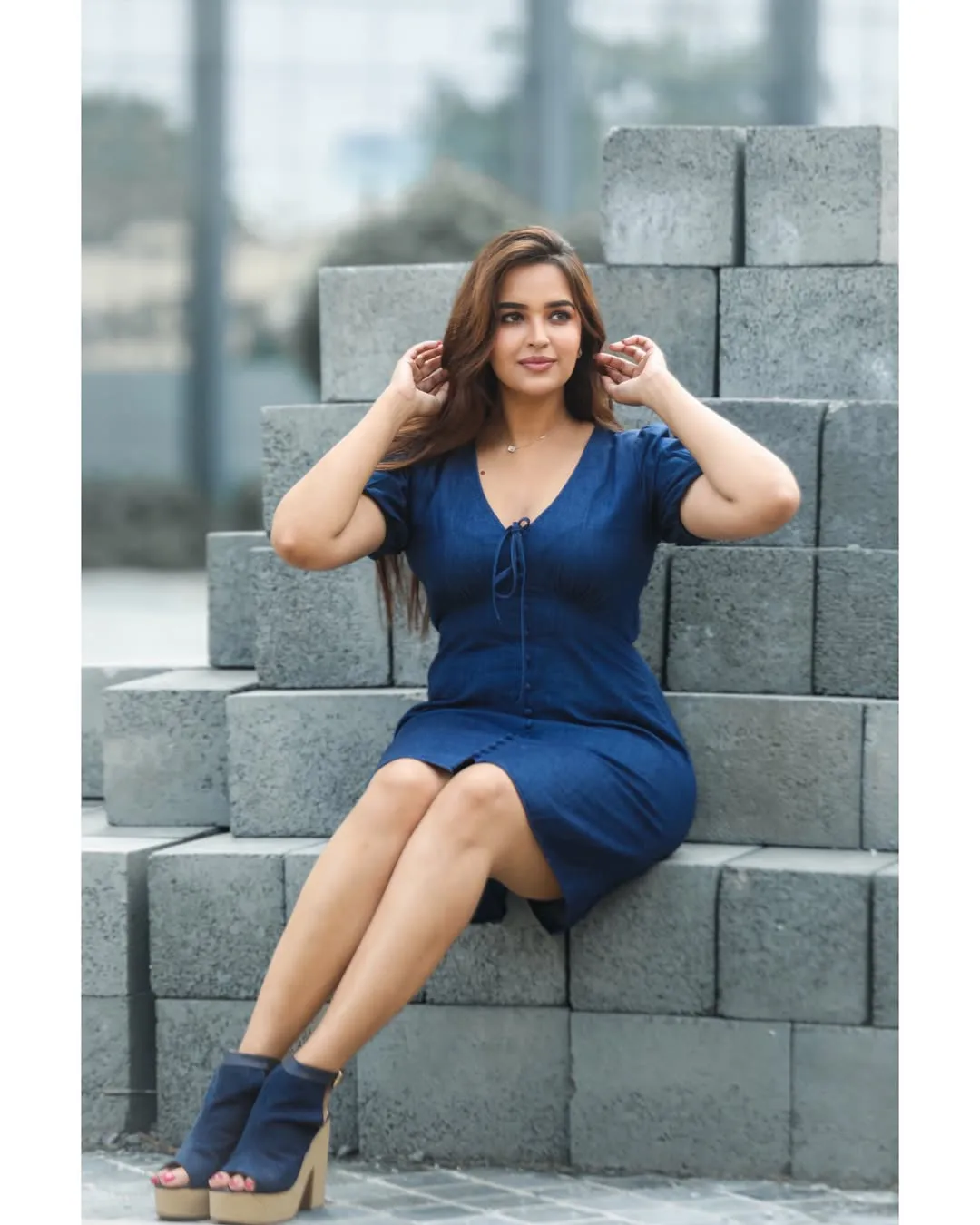 Pujiita Ponnada Simple Looks
