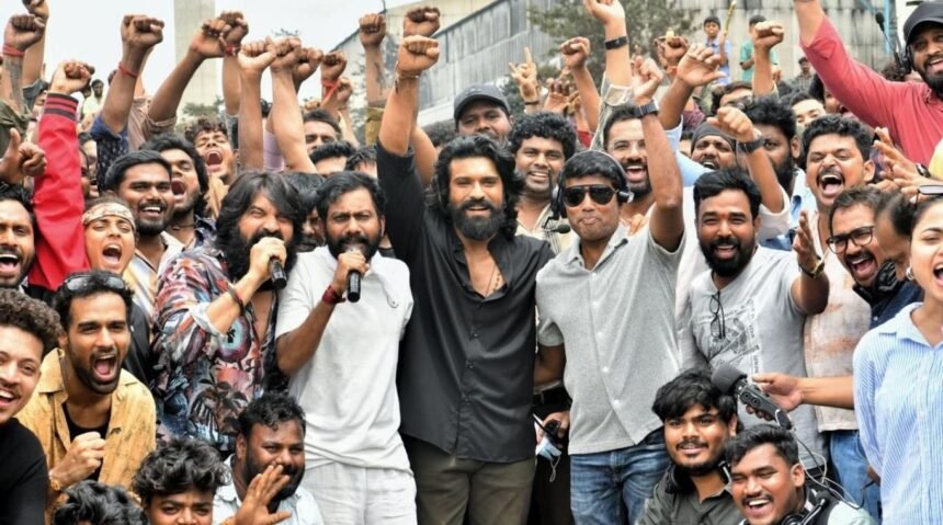 Ramcharan Peddi Song Shoot