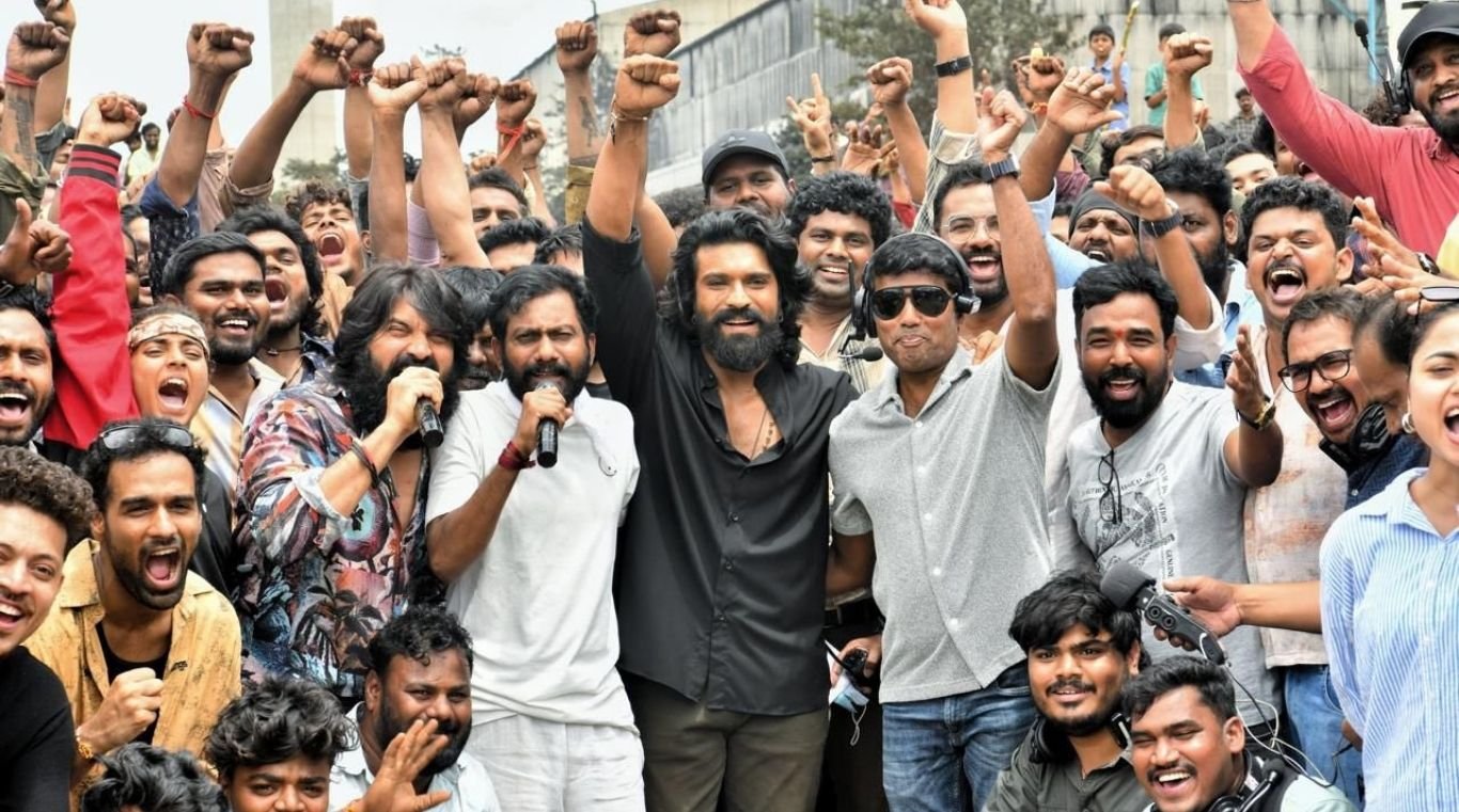 రామ్చరణ్ పెద్ది సినిమా ఫస్ట్ రివ్యూ 3 Ramcharan Peddi Song Shoot
