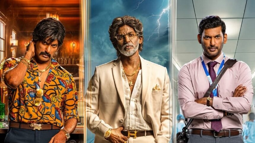 Vishal 35 makutam first look