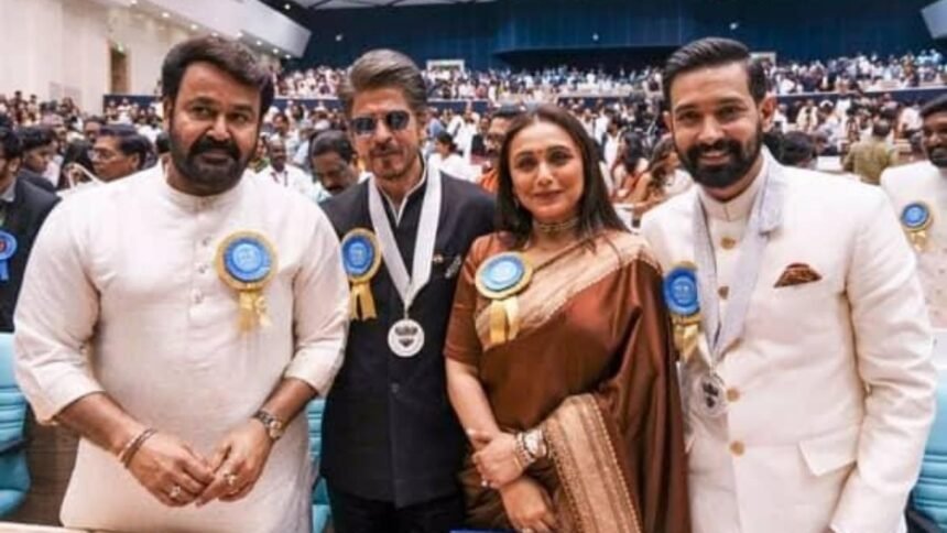 71th National Cinema Awards Mohanlal, ShahrukhKhan, Vikranth Massey, Rani Mukerji