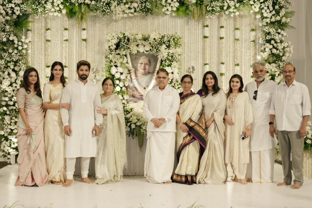 Allu Kanakaratnam pedda karma photos