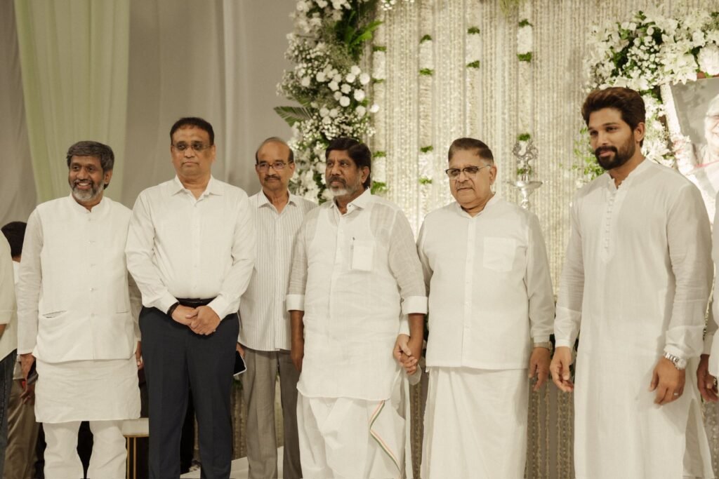 Allu Kanakaratnam pedda karma photos