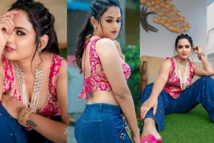 Ariyana Glory Shows her Beauity in Variety Dress