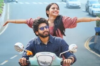 The movie Beauty stars Ankit Koyya and Neelakhi as the lead pair, directed by J.S.S. Vardhan. Produced by Adidala Vijaypal Reddy and Umesh Kumar Bansal under the banners of Vanara Celluloid, Zee Studios, and Maruthi Team Product, the film is set to release on the 19th of this month. Recently, the makers released the lyrical video of the song Pretty Pretty from the movie, which goes, “Pretty Pretty.. Modern Beauty.. Riding a motor scooty..”. Composed by music director Vijay Bulganin, with lyrics penned by Sanare and sung by PVNS Rohit.