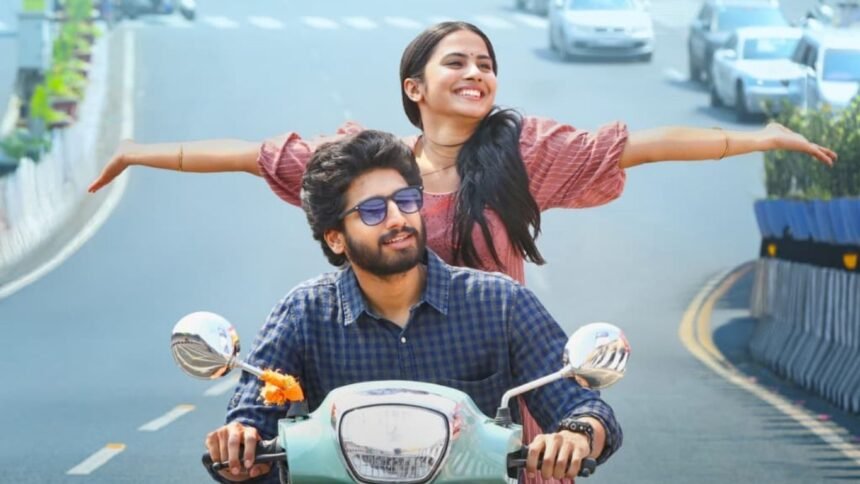 The movie Beauty stars Ankit Koyya and Neelakhi as the lead pair, directed by J.S.S. Vardhan. Produced by Adidala Vijaypal Reddy and Umesh Kumar Bansal under the banners of Vanara Celluloid, Zee Studios, and Maruthi Team Product, the film is set to release on the 19th of this month. Recently, the makers released the lyrical video of the song Pretty Pretty from the movie, which goes, “Pretty Pretty.. Modern Beauty.. Riding a motor scooty..”. Composed by music director Vijay Bulganin, with lyrics penned by Sanare and sung by PVNS Rohit.