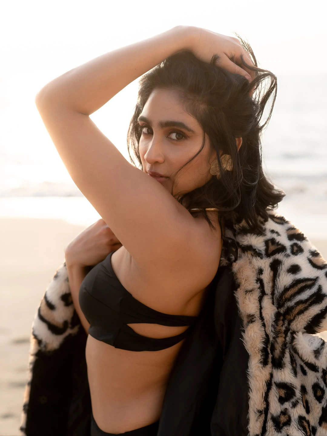 Deepti Sati Enjoying Beach Vacation