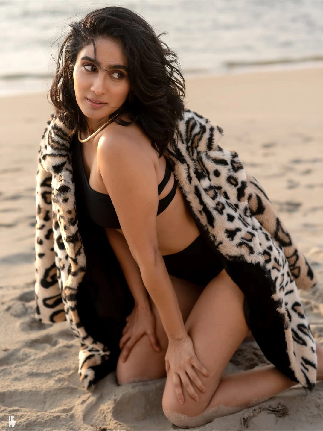Deepti Sati Enjoying Beach Vacation