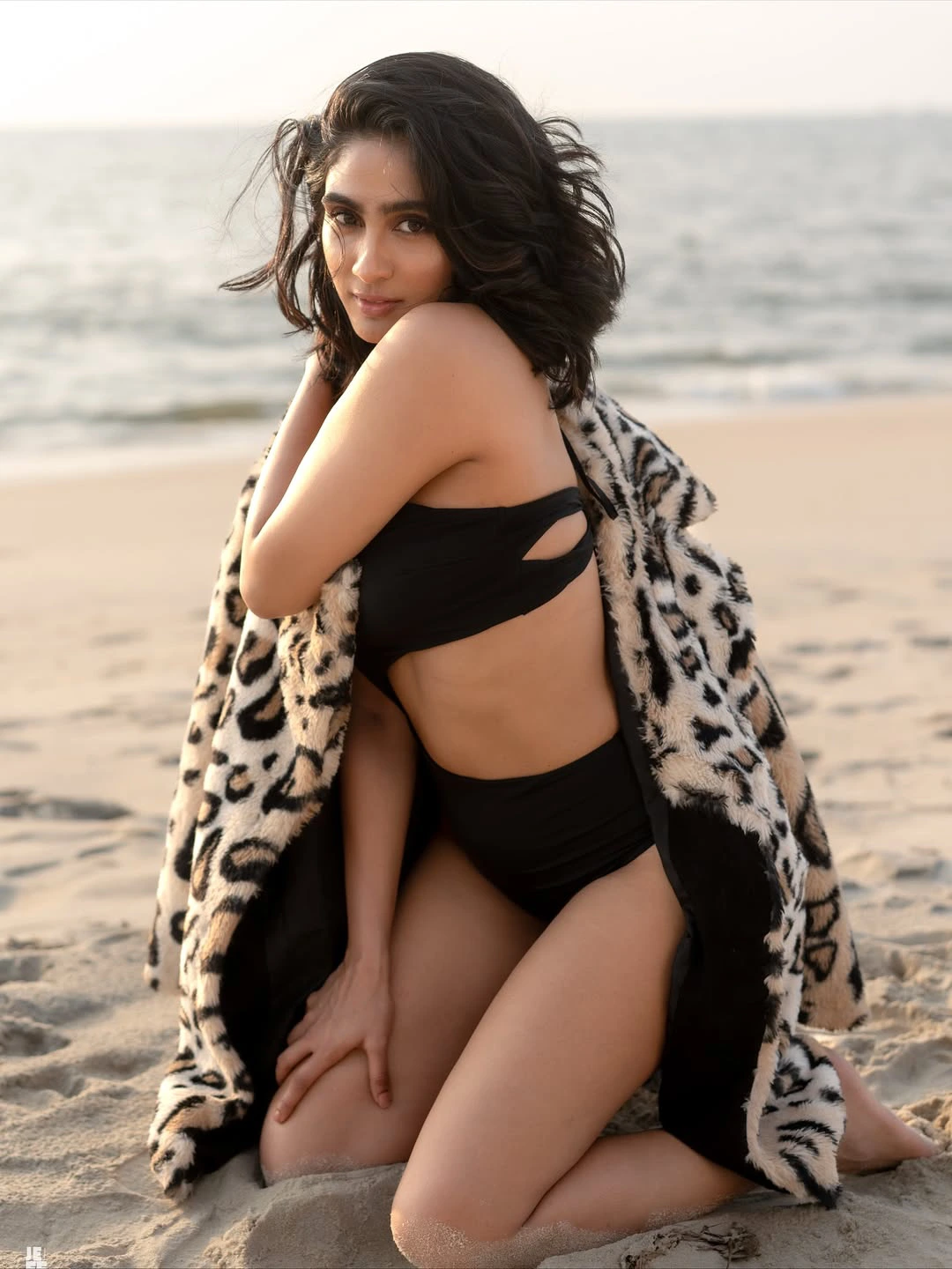 Deepti Sati Enjoying Beach Vacation