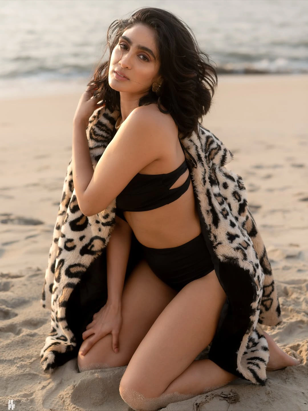 Deepti Sati Enjoying Beach Vacation
