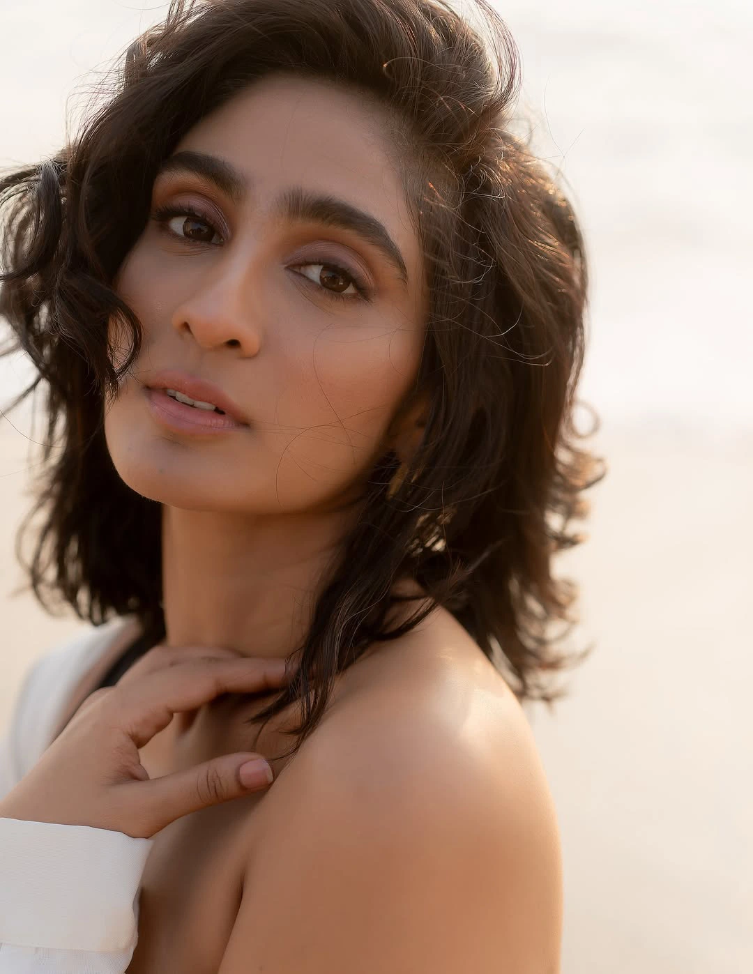 Deepti Sati Enjoying Beach Vacation