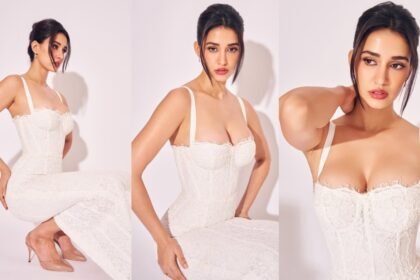 Disha Patani Shows her Beauty in White Dress