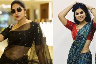 Divi Vadthya Shines in Saree