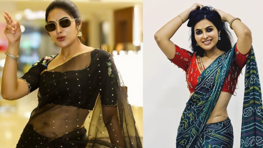 Divi Vadthya Shines in Saree